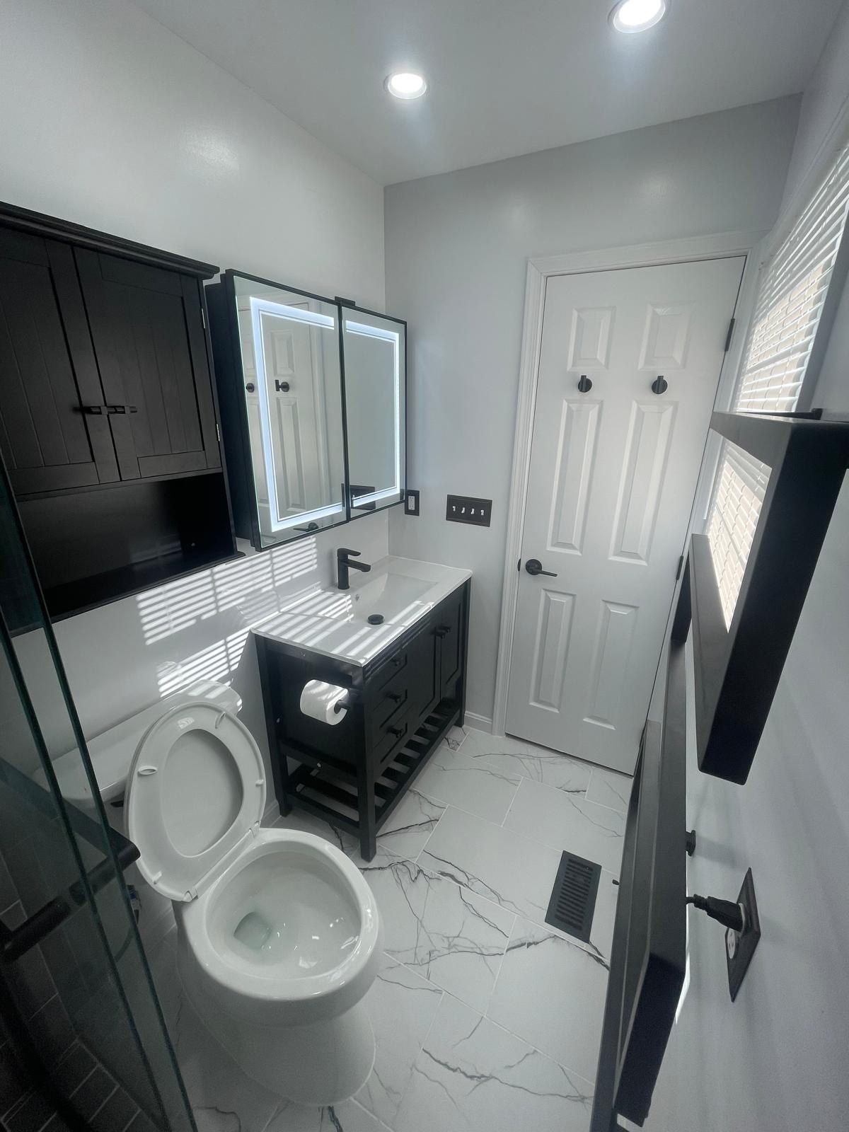 Bathroom renovation project Maryland