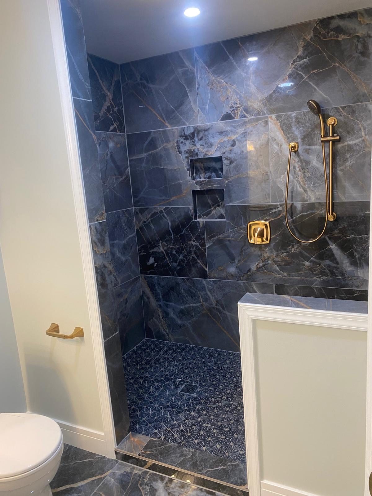 Custom bathroom remodel Maryland