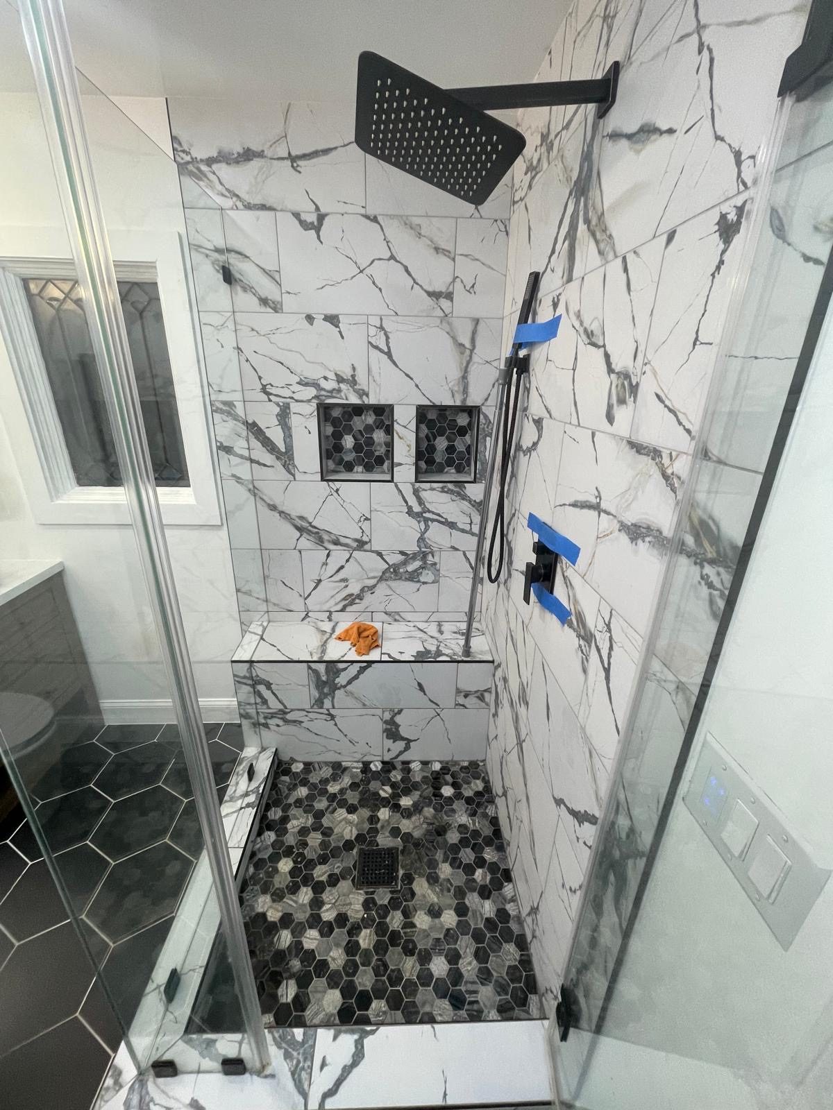 Bathroom renovation project Maryland