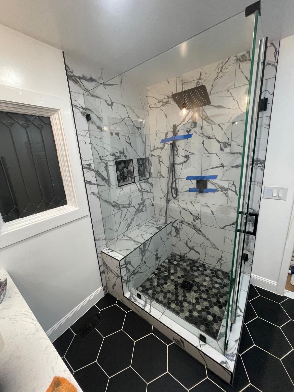 Bathroom renovation project Maryland